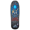 A STRANGELOVE skateboard deck featuring artwork by Corey Webster showcasing an image of a spider and a woman.