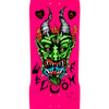 A WELCOME LIGHT AND EASY ON TOTEM 2.0 popsicle skateboard deck with an image of a demon on it.