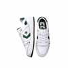 A pair of CONVERSE CONS ALEXIS AS-1 PRO WHITE / GREEN sneakers on a white background.