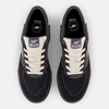 A pair of NB NUMERIC 272 BLACK / SEA SALT shoes on a white background.