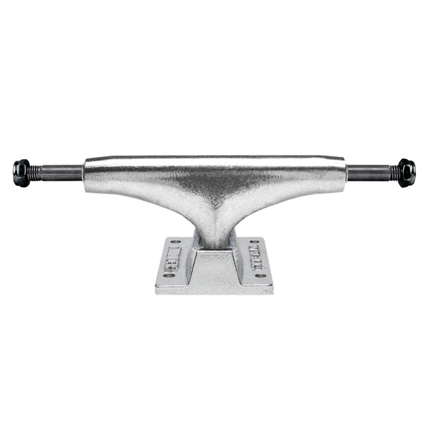 A THUNDER TRUCKS 143 POLISHED (SET OF TWO) skateboard truck on a white background.