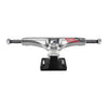 A pair of THUNDER TRUCKS MEURLE HOLLOW EMULSION 148, featuring Hollow Lights construction, a silver hanger with black baseplate, and an 8.25" axle, shown on a white background. Brand: THUNDER.
