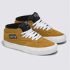 VANS SKATE HALF CAB GOLD shoes in yellow and white with DURACAP technology.