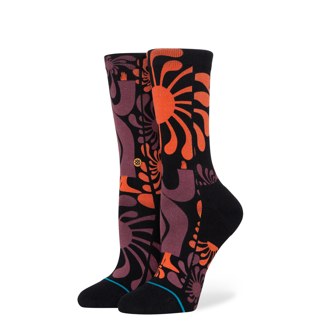 STANCE X LAURYN ALVAREZ BLACK MEDIUM SOCKS