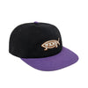 A WKND black hat with a logo on it.