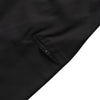 A close up of black DICKIES TOM KNOX twill work pants.