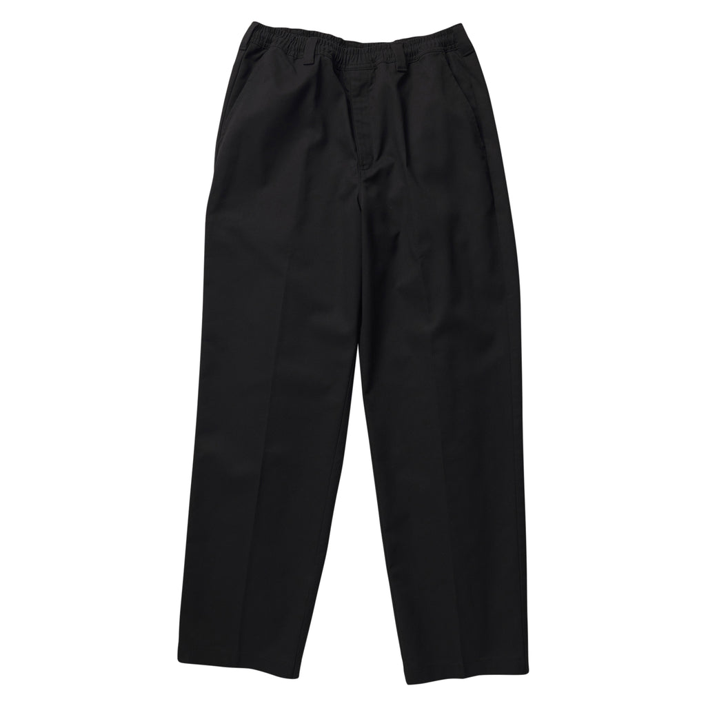 A DICKIES TOM KNOX TWILL WORK PANT BLACK on a white background.