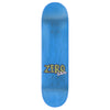 The ZERO X BAM MUSIC MAN skateboard deck by ZERO features "ZERO" and "BAM" in graffiti-style letters near one end, inspired by Bam Margera's signature style.
