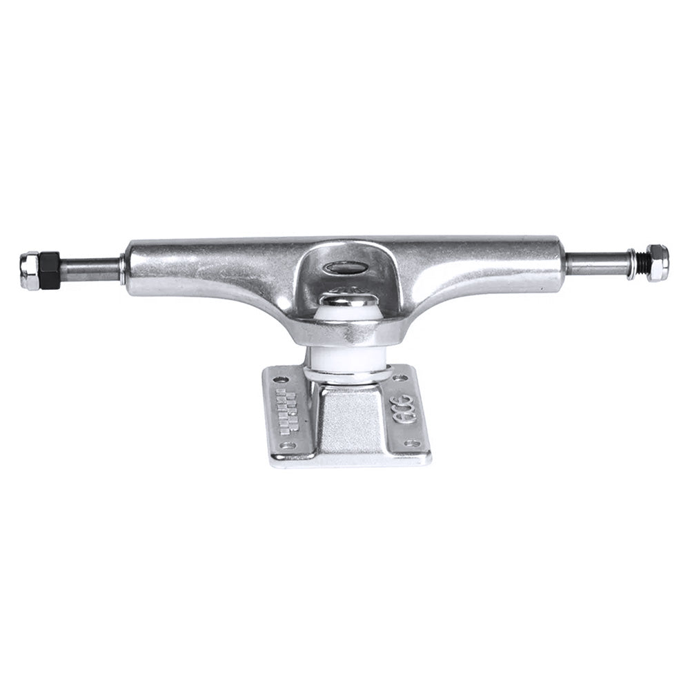 The Ace ACE AF1 44 INVERTED HOLLOW skateboard truck features a rectangular baseplate, visible kingpin, and horizontal axle—ideal for rethreading axle nuts when needed.