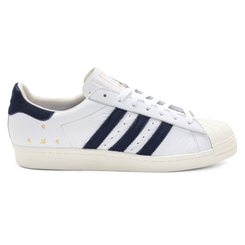 Superstar white navy gold Clearance
