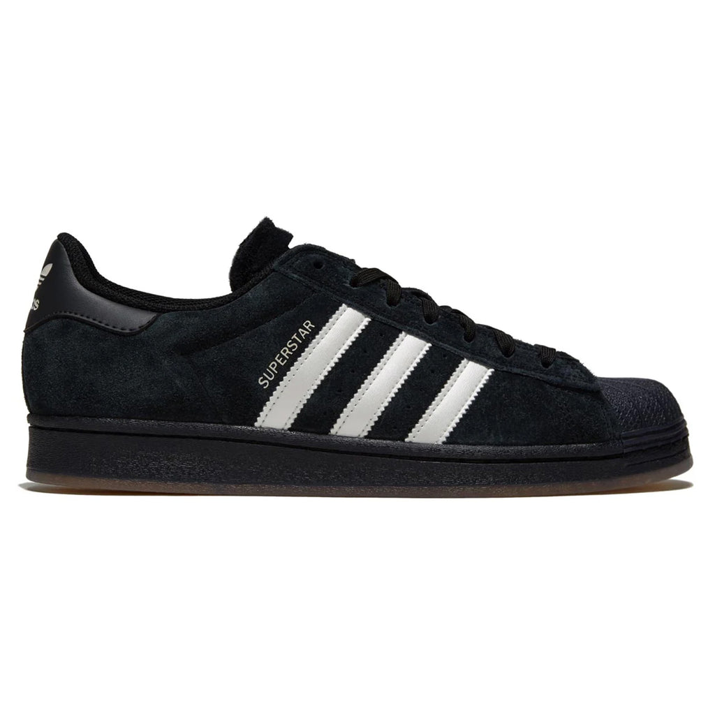 ADIDAS SUPERSTAR ADV BLACK / ZERO METALLIC / SPARK Bluetile Skateboards ADIDAS SUPERSTAR ADV BLACK / ZERO METALLIC / SPARK Bluetile Skateboards