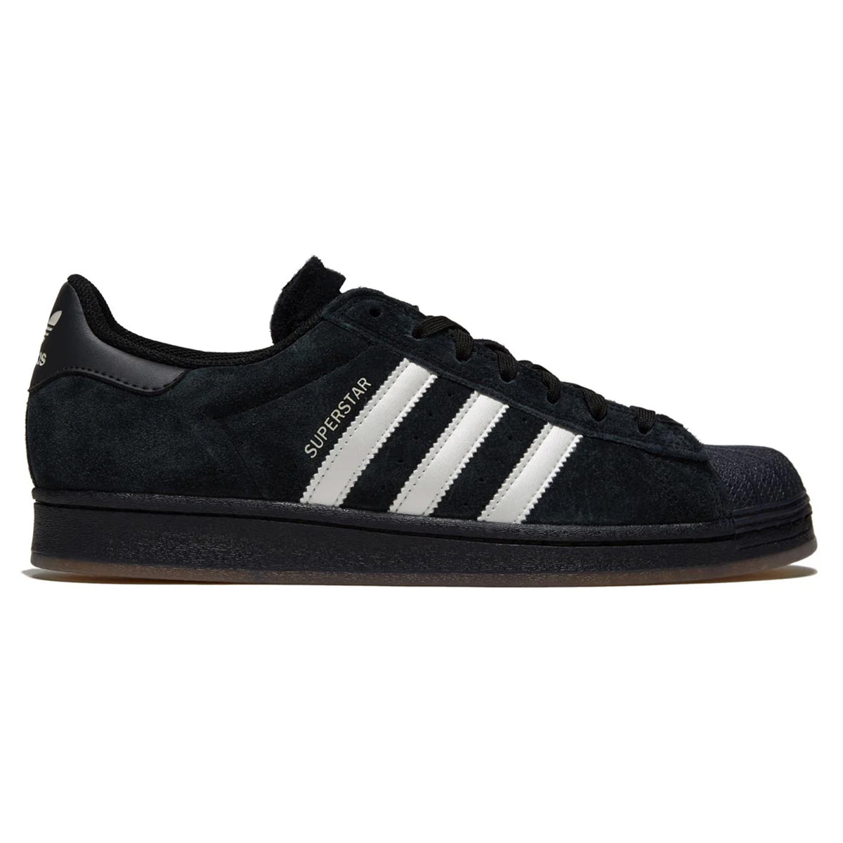 ADIDAS SUPERSTAR ADV BLACK / ZERO METALLIC / SPARK Bluetile Skateboards ADIDAS SUPERSTAR ADV BLACK / ZERO METALLIC / SPARK Bluetile Skateboards