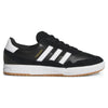 The ADIDAS TYSHAWN 2 in Core Black, Cloud White, and Gum is a skateboarding icon with a gum sole and three white stripes. "Tyshawn" text on the side enhances style and provides impact cushioning for active users.