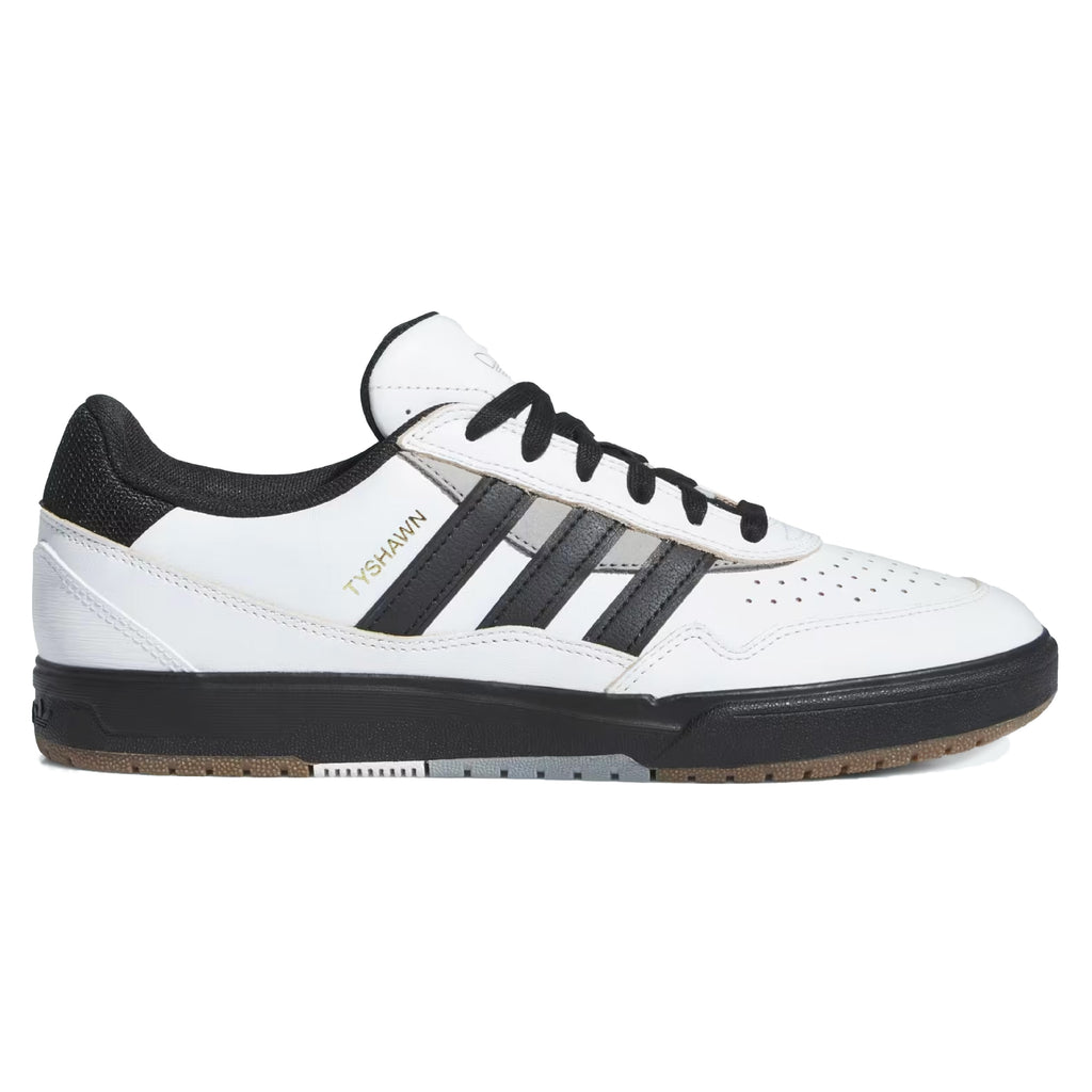ADIDAS TYSHAWN 2 CRYSTAL WHITE / CORE BLACK / CHARCOAL SOLID GREY Bluetile Skateboards ADIDAS TYSHAWN 2 CRYSTAL WHITE / CORE BLACK / CHARCOAL SOLID GREY Bluetile Skateboards