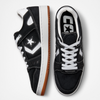 A pair of CONVERSE CONS ALEXIS AS-1 PRO BLACK / WHITE / GUM sneakers on a white surface.