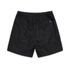 A picture of BLUETILE SURPLUS V2 BEACH SHORT BLACK on a white background.