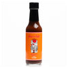 The CHOCOLATE X NEWKS CHOCOLATE HABANERO HOT SAUCE by BAKER features a fiery blend of heat and flavor, encapsulated in a bottle with an orange label and a striking rooster illustration.