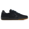 The CONVERSE CONS LOUIE LOPEZ PRO 2 SUEDE BLACK / GUM is a black low-top skate shoe with a suede upper, perforated details, black laces, and a gum rubber sole.