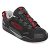 An ES THE MUSKA BLACK / RED men's basketball shoe.