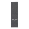 A rectangular black grip tape from FAKE JUNK, featuring the MOREGRIP FORMULA and "Fake Junk" in white script near the bottom.