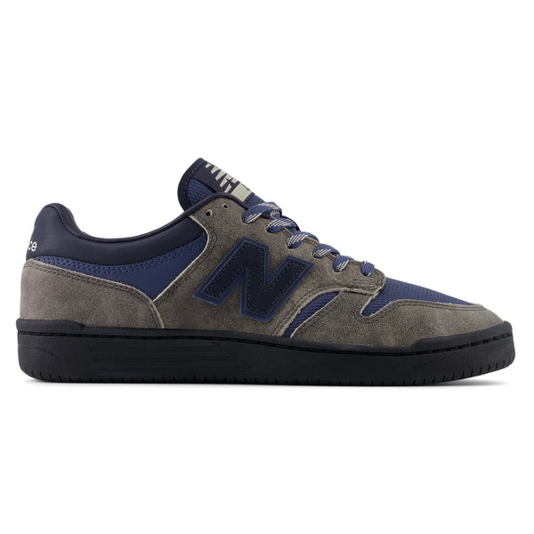 New Balance men's NB NUMERIC 480 TRAIL PACK GREY BLUE shoes in Reynolds Brown color.