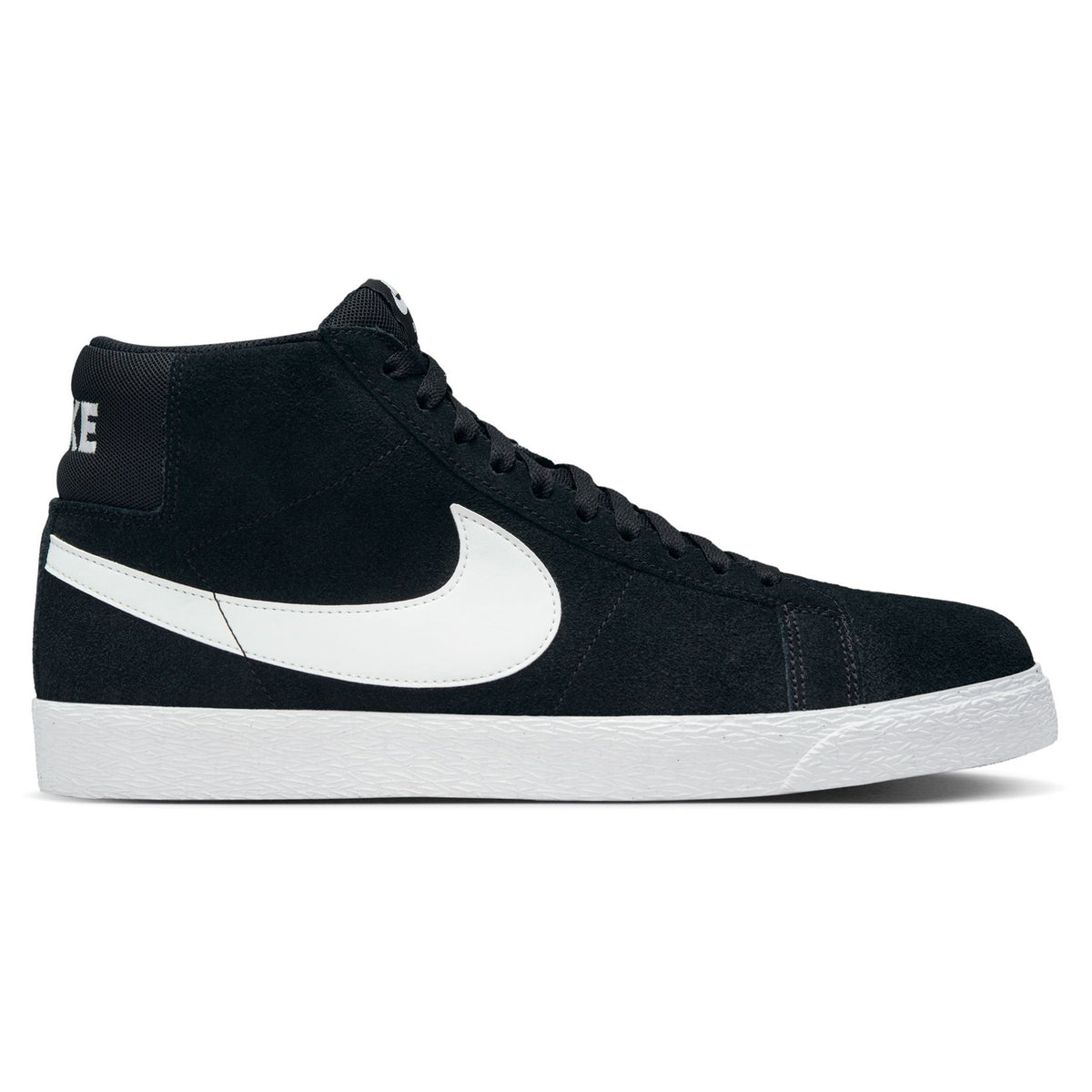 blazer mid black and white