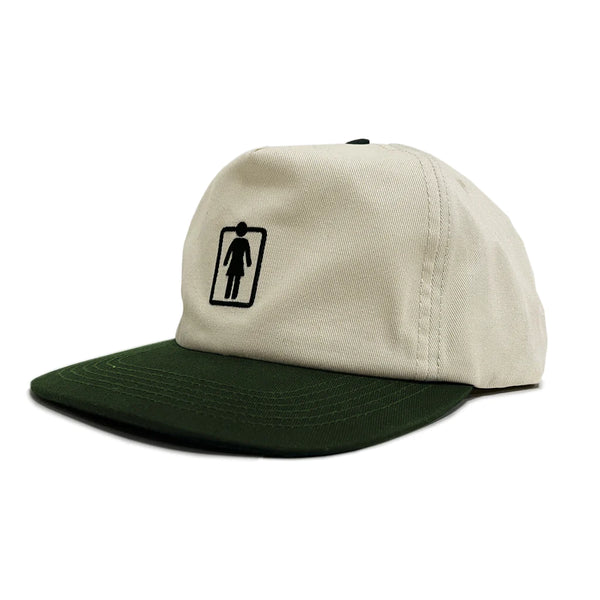 A CRAILTAP GIRL TWO TONE OG SNAPBACK HAT with a logo on it.