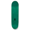A GIRL PACHECO BIRDMAN skateboard with a black figure on it.