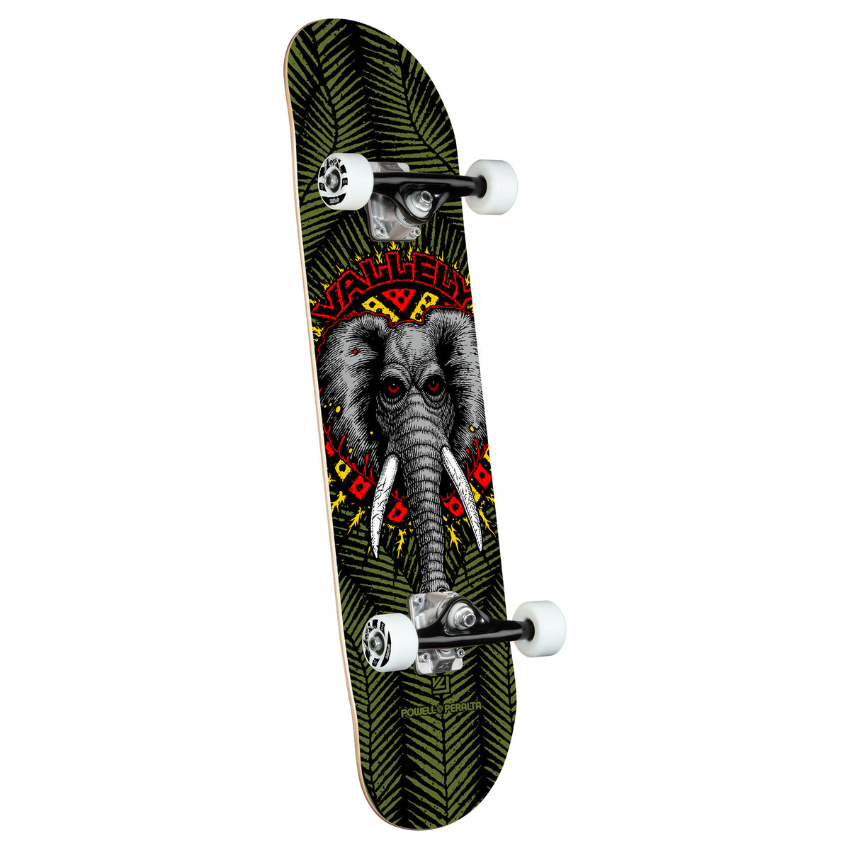 POWELL PERALTA VALLELY ELEPHANT COMPLETE OLIVE– Bluetile Skateboards