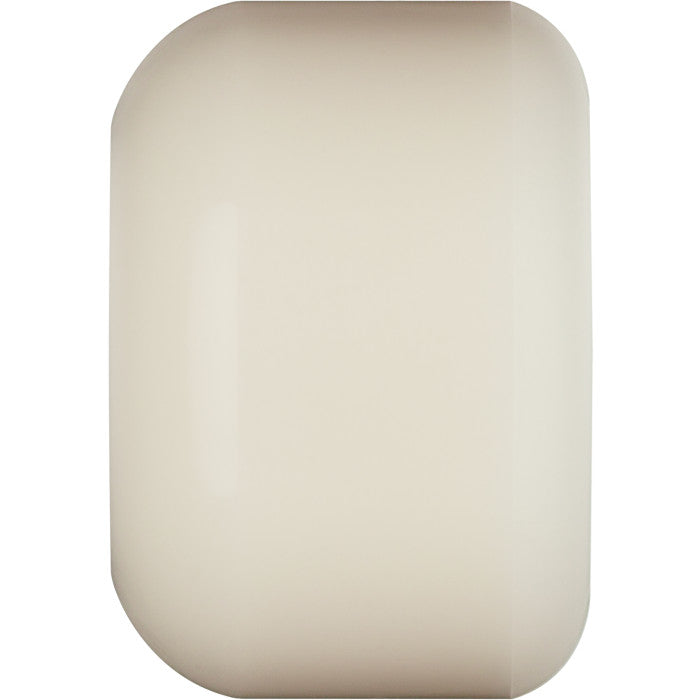 A POWELL PERALTA DF A.A. NANO CUBICS 52X36MM 97A sconce with a white rim on a white background.