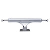 The SLAPPY TRUCKS ST1 Hollow Lights 10.0 Gunmetal features a polished hanger and flat base with two axles, expertly displayed against a white background.