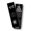 I read STRANGE LOVE LAST BREAKFAST and skateboard deck books bookmarks.