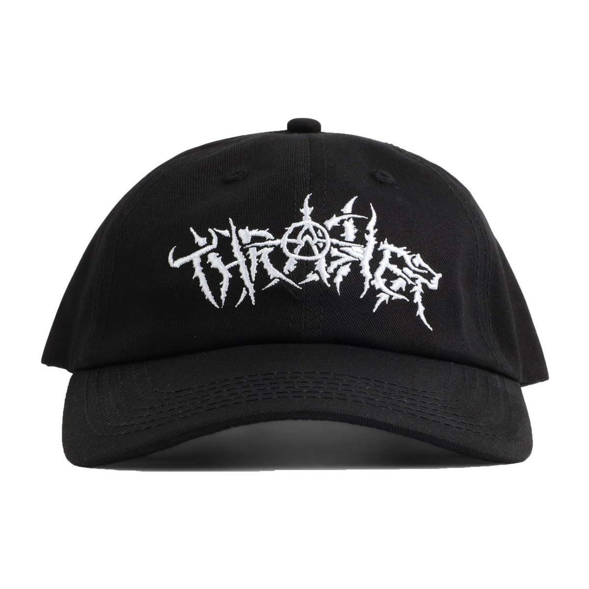 THRASHER THORNS OLD TIMER HAT BLACK– Bluetile Skateboards