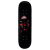 A Violet skateboard featuring the face of a woman, called "VIOLET FRANK DORREY JADE".