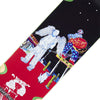 The WKND TANNER BURZINSKI SD4 skateboard deck features colorful angel, clown, and animal artwork on a red and black background. It has the SD4 mellow concave for control and is part of the Tanner Burzinski Pro Model series by WKND.