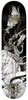 The REAL WAIR FOREST FRIENDS 8.25 skateboard deck by REAL showcases an eagle and snake graphic intersected by gold geometric lines, with "ISHOD" displayed at the top.