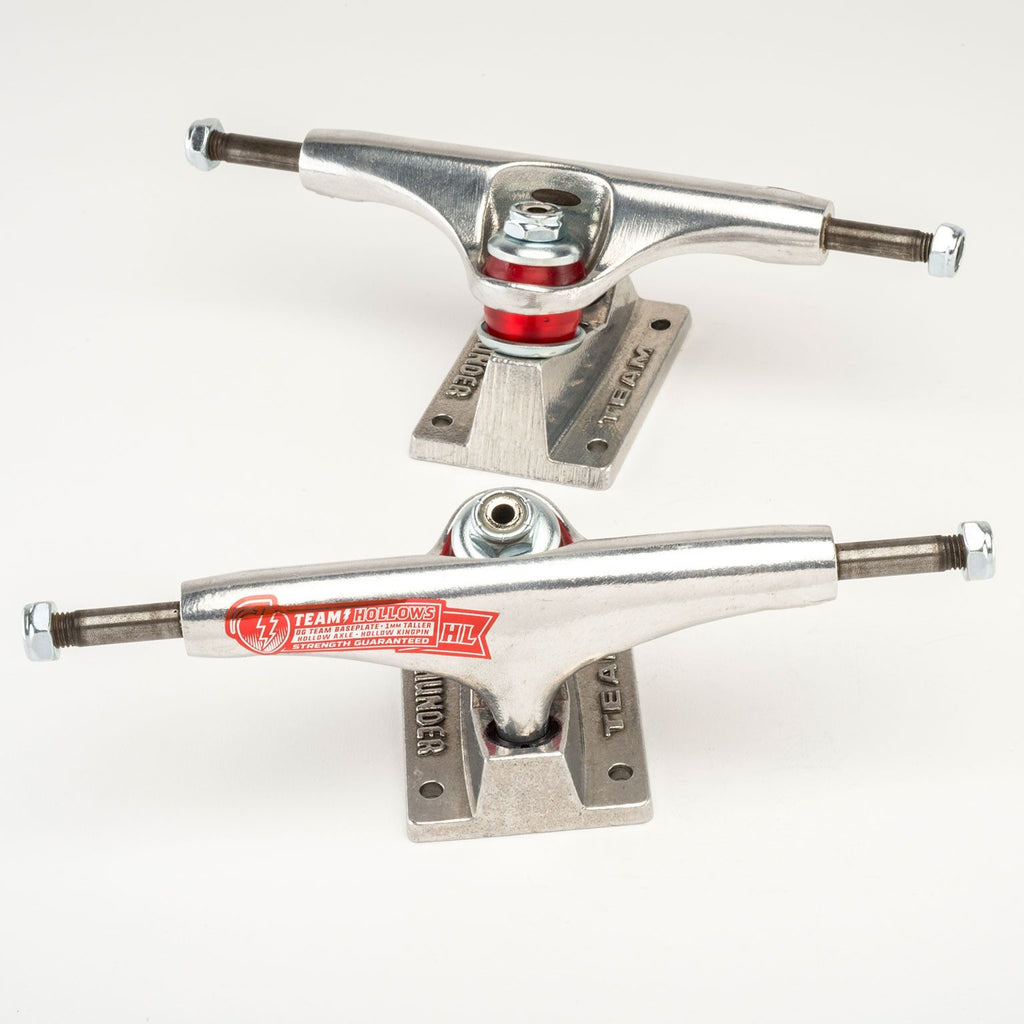 Two THUNDER TRUCKS 147 TEAM HOLLOW POLISHED (SET OF TWO) on a white background.