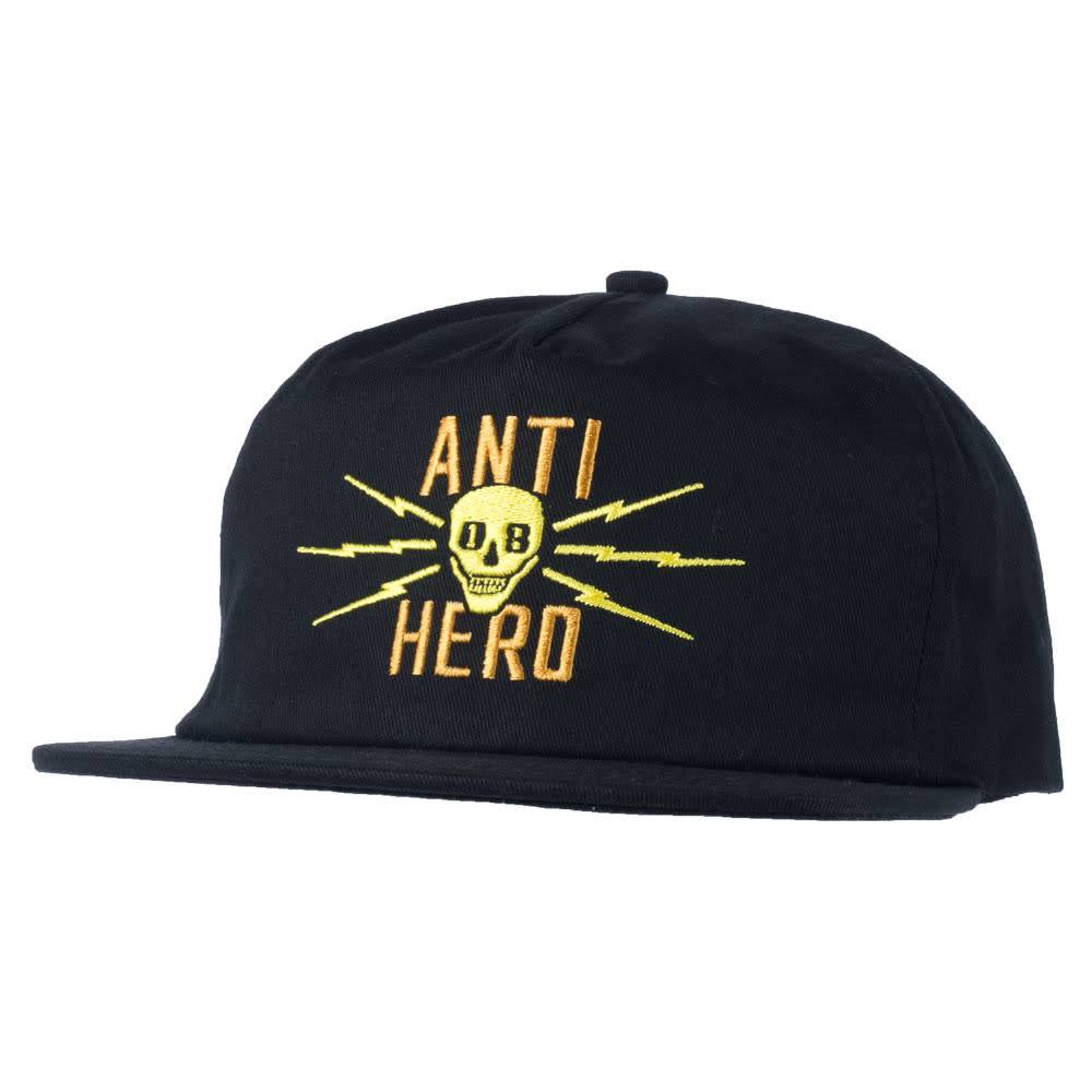 ANTIHERO STAY AWAY SNAP BACK BLACK - black.