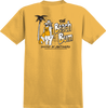 The ANTIHERO BEACH BUM tee-shirt in yellow.