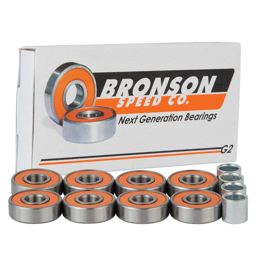 The BRONSON SPEED CO G2 BEARINGS from the brand BRONSON SPEED CO is known for their straight edge frictionless shields and high speed ceramic oil. With deep groove raceways, their products offer unparalleled speed and performance.