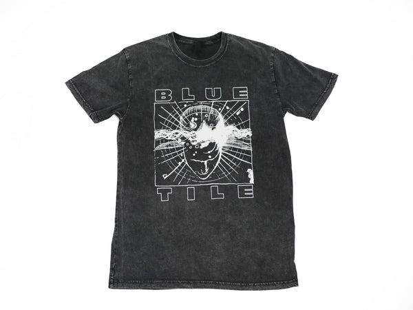 An important BLUETILE "WOKE" black t-shirt from Bluetile Skateboards for everyone.