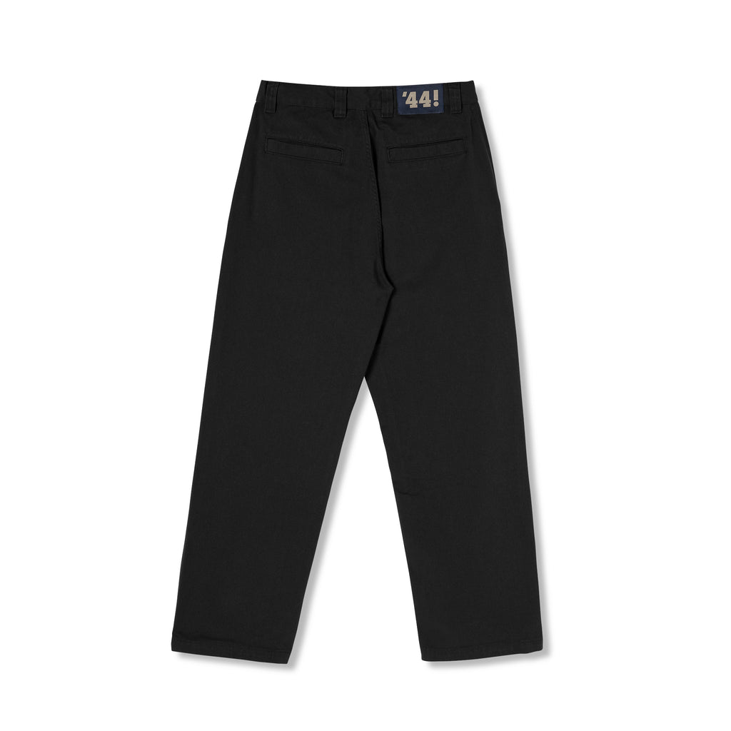 A picture of POLAR '44! PANTS BLACK by POLAR on a white background.