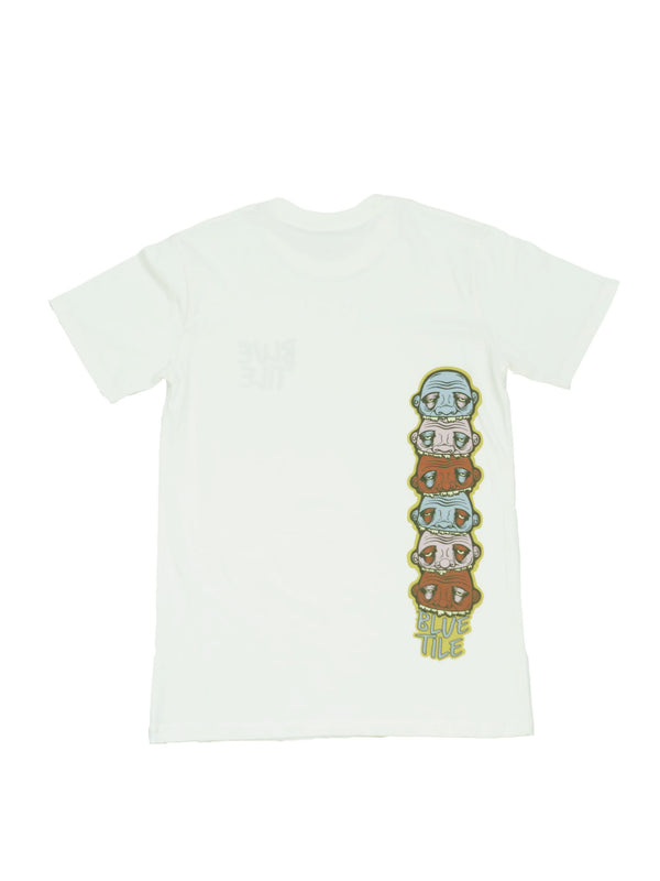 A BLUETILE YUPYUK totem t-shirt featuring a monkey design.