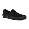 another view of the black slip on shoe