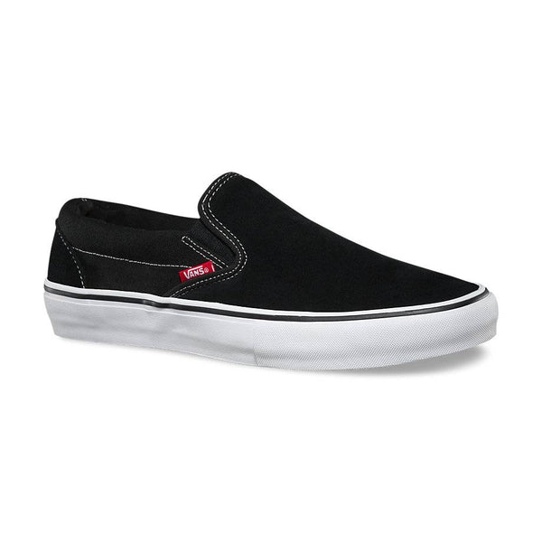 VANS SLIP-ON PRO BLACK / WHITE shoes by VANS for enhanced performance.