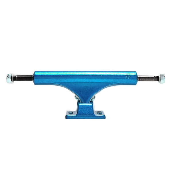 An ACE 44 CLASSIC SAPPHIRE BLUE (SET OF TWO) skateboard truck on a white background.