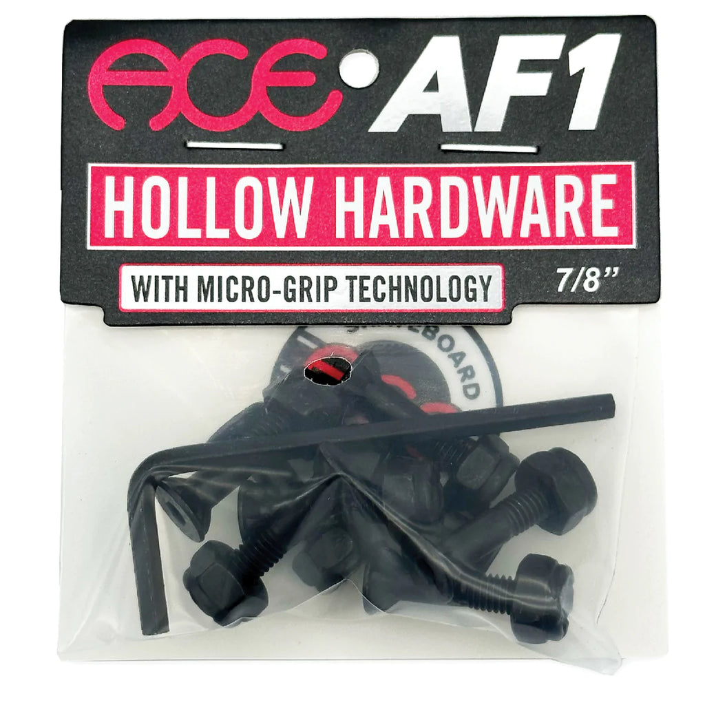 A packaged ACE HOLLOW HARDWARE 7/8" package of screws and screws.