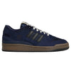 Blue ADIDAS Forum 84 Low ADV Navy/Black/Bluebird sneakers on a white background.