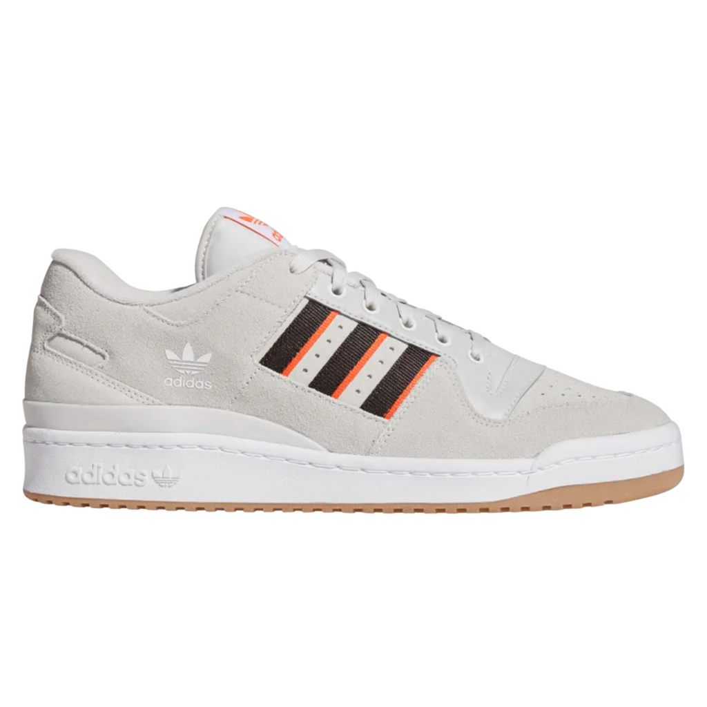 Adidas Forum 84 Low Adv One sneakers by Adidas in grey and orange.