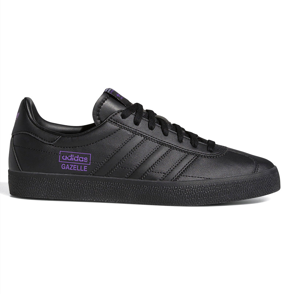 ADIDAS PARADIGM GAZELLE BLACK / ACTIVE PURPLE Bluetile Skateboards ADIDAS PARADIGM GAZELLE BLACK / ACTIVE PURPLE Bluetile Skateboards